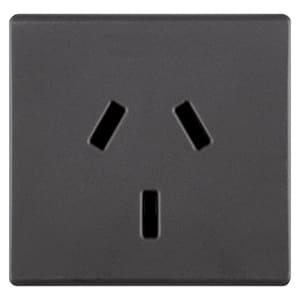 GEWISS - GEWGW21248 PRESA 2P+T 10A STD ARGENTINO SY/BK