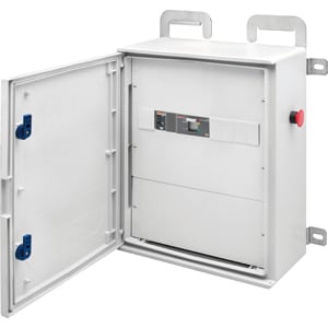GEWISS - GEWGW68526 QUADRO CON FUNZIONE DI ALIMENTAZIONE - 405X500X200 MTX 160c 4P 75kW - PORTA CIECA - RAL7035