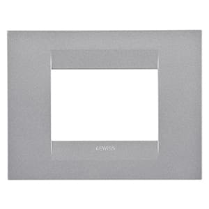 GEWISS - GEWGW16403VT PLACCA GEO 3P TITANIO