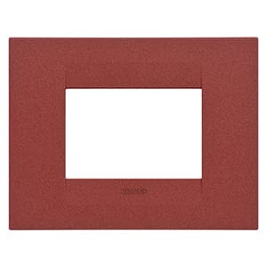 GEWISS - GEWGW16403VR PLACCA GEO 3P RUBINO