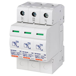 GEWISS GEWGWD6426 LST - SCARICATORE 3P 40KA 600V DC T2