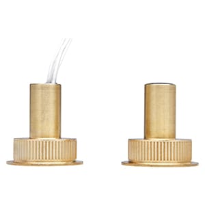 GEWISS - GEWGW20492 CONTATTO MAGNETICO DI POTENZA - A SCOMPARSA - IN OTTONE - PER PORTE BLINDATE - ANTINTRUSIONE A RADIOFREQUENZA