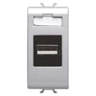 GEWISS - GEWGW14459 PRESA USB 1M TITANIO