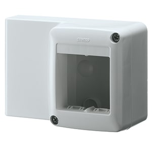 GEWISS GEWGW27609 SCATOLA PORTAPP.2P SYSTEM BIANCO 9010