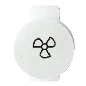 GEWISS - GEWGW20550 LENTE CON SIMBOLO ILLUMINABILE PER APPARECCHI DI COMANDO - VENTILAZIONE/ASPIRAZIONE - SYSTEM