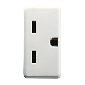 GEWISS - GEWGW20216 PRESA 2P+T 15A 250V ST.USA SY/WT