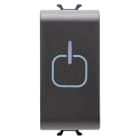 GEWISS - GEWGW12904 INTERRUTTORE TOUCH 1M NERO