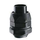 GEWISS - GEWDX54125 RACCORDO GIREVOLE DIRITTO CON PASSO METRICO - RDM - IP54 - DIAMETRO GUAINA 25MM - NERO RAL9005