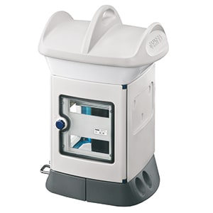 GEWISS - GEWGW68701W QMC16B - VUOTO - MONOFACCIALE - LATO A 1 PANNELLO LATO B 1 KIT IDRICO - BIANCO