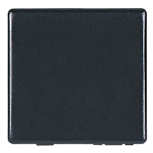 GEWISS - GEWGW21073 COPRIFORO 2 POSTI - 2 MODULI - SYSTEM BLACK