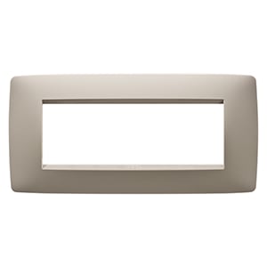 GEWISS - GEWGW16106TC PLACCA ONE - IN TECNOPOLIMERO - 6 POSTI - CANAPA - CHORUSMART