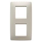 GEWISS - GEWGW16124TI PLACCA ONE INT.2+2M V.71 AVORIO