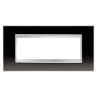 GEWISS - GEWGW16206ML PLACCA LUX 6P METAL CANNA DI FUCILE