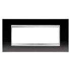 GEWISS - GEWGW16206ML PLACCA LUX 6P METAL CANNA DI FUCILE