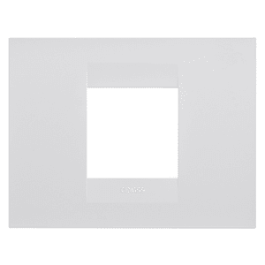 GEWISS - GEWGW16402TB PLACCA GEO 2P BIANCO LATTE