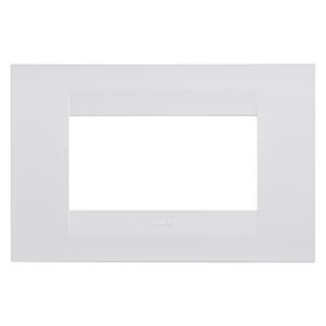 GEWISS - GEWGW16404TB PLACCA GEO - IN TECNOPOLIMERO - 4 POSTI - BIANCO - CHORUSMART