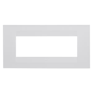 GEWISS - GEWGW16406TB PLACCA GEO - IN TECNOPOLIMERO - 6 POSTI - BIANCO - CHORUSMART