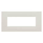 GEWISS - GEWGW16406TI PLACCA GEO 6M AVORIO