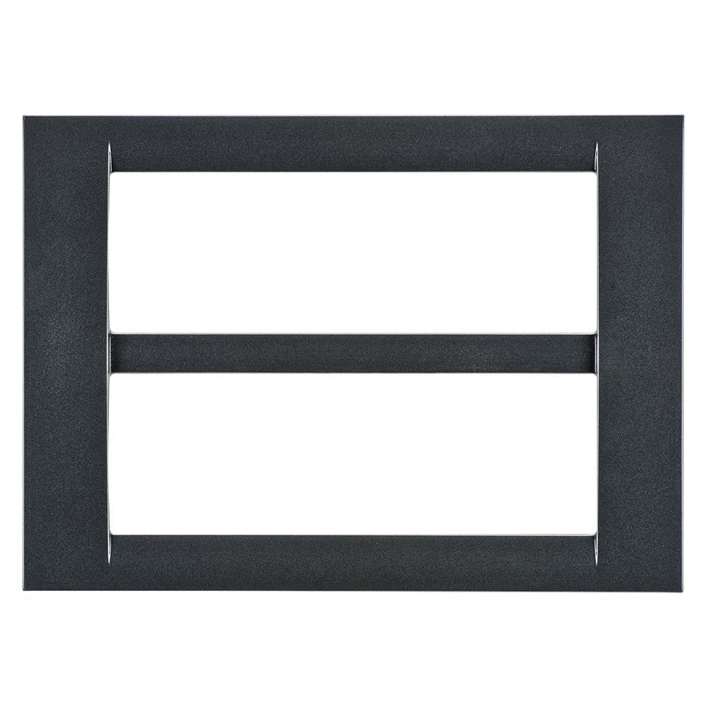 GEWISS - GEWGW22298 PLACCA 12P ARDESIA METALLIZ.SYSTEM VIRNA