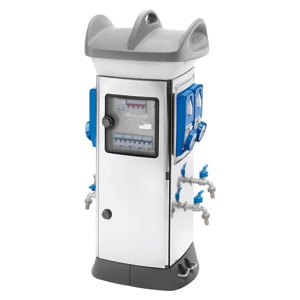 GEWISS - GEWGW68904 QMC63X - CABLATO - BIFACCIALE - 2 PRESE 3P+N+T 63A - AISI 613L - CLASSE II - IP65