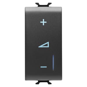 GEWISS GEWGW12572A REGOLATORE EL.UNIVERSALE 1M NERO