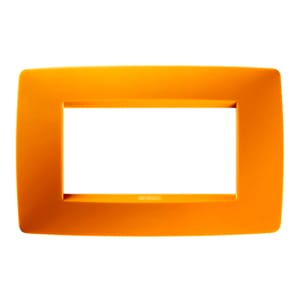 GEWISS - GEWGW16104TO PLACCA ONE 4P ARANCIONE OPALE