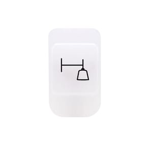 GEWISS - GEWGW10525A LENTE CON SIMBOLO ILLUMINABILE - APPLIQUE