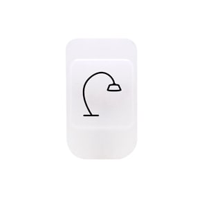 GEWISS - GEWGW10523A LENTE CON SIMBOLO ILLUMINABILE - PIANTANA
