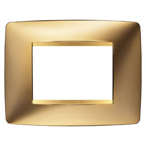 GEWISS - GEWGW16103MO PLACCA ONE 3P ORO