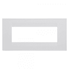 GEWISS - GEWGW16206XA PLACCA LUX 6M METAL ALL.SATI.MONOCHROM