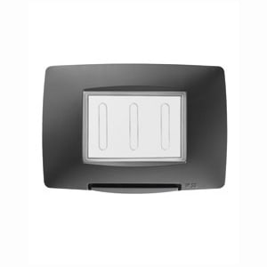 GEWISS GEWGW16703TN PLACCA STAGNA 3M IP55 NERO