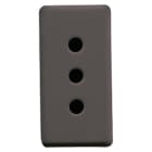 GEWISS - GEWGW21201 PRESA 2P+T 10A ST.ITAL.CON SCH.SY/BK