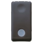 GEWISS - GEWGW21515 PULSANTE 1P NA 10A LUMINOSO 230V SY/BK