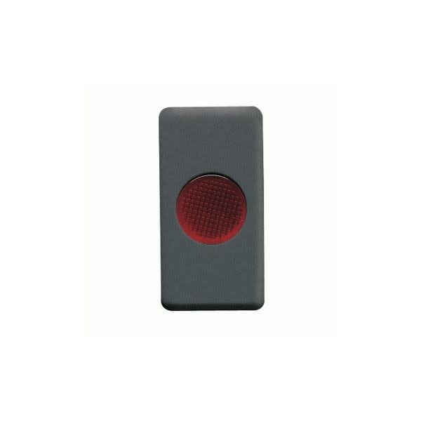 GEWISS - GEWGW21631 SPIA DI SEGNALAZIONE SINGOLA - 12/24/250V - AZZURRO - 1 MODULO - SYSTEM BLACK