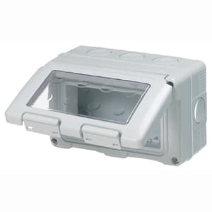 GEWISS GEWGW27044 CONTENITORE 4(4X1) POSTI ORIZZ.STAGNO