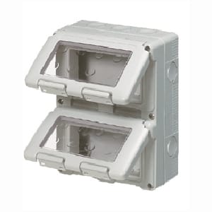 GEWISS GEWGW27051 CONTENITORE 8(4X2) POSTI VERT .STAGNO