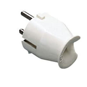 GEWISS - GEWGW28011 SPINA MOBILE - DIRITTA - STANDARD TEDESCO/FRANCESE - 2P+T 10 /16A 250V ac - BIANCO