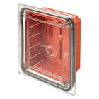 GEWISS - GEWGW48691 CASSETTA DI DERIVAZIONE E CONNESSIONE MODULARE - DA INCASSO - STAGNA - DIMENSIONI 138X169X70 - COPERCHIO TRASPARENTE ANTIURTO - IP55