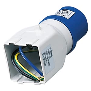 GEWISS - GEWGW64206 ADATTATORE DA INDUSTRIALE A CIVILE - SPINA 2P+T 16A 230V ac 50/60HZ - PREDISPOSTA PER 2 MODULI SYSTEM
