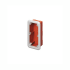 GEWISS - GEWGW66683N CASSETTA CON CORNICE PER INCASSO DI PRESE FISSE VERTICALI - 16/32A SBF/CBF/AUTOMATIKA - IP55
