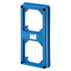 GEWISS - GEWGW66709N COPERCHIO FLANGIATO PREDISPOSTO PER 2 CALOTTE SBF - IP67