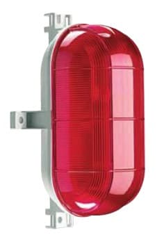GEWISS GEWGW80411 TARTA 60W E27 IP44 INCAND. ROSSO