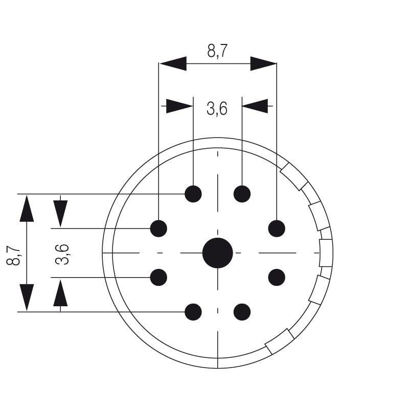 WEIDMULLER WEI1224490000 SAI-M23-SE-9-F