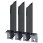 SIEMENS - SIE3VA92240QG00 Attacchi piatti a vite ad angolo retto 4 pezzi, accessori per: 3VA2 100/160/250