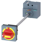 SIEMENS - SIE3VA91570FK25 Comando rotativo bloccoporta OFF di emergenza IEC IP65 con interblocco porta, accessorio per: 3VA1