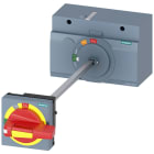 SIEMENS - SIE3VA94670FK25 Comando rotativo bloccoporta OFF di emergenza IEC IP65 con interblocco porta, accessorio per: 3VA1