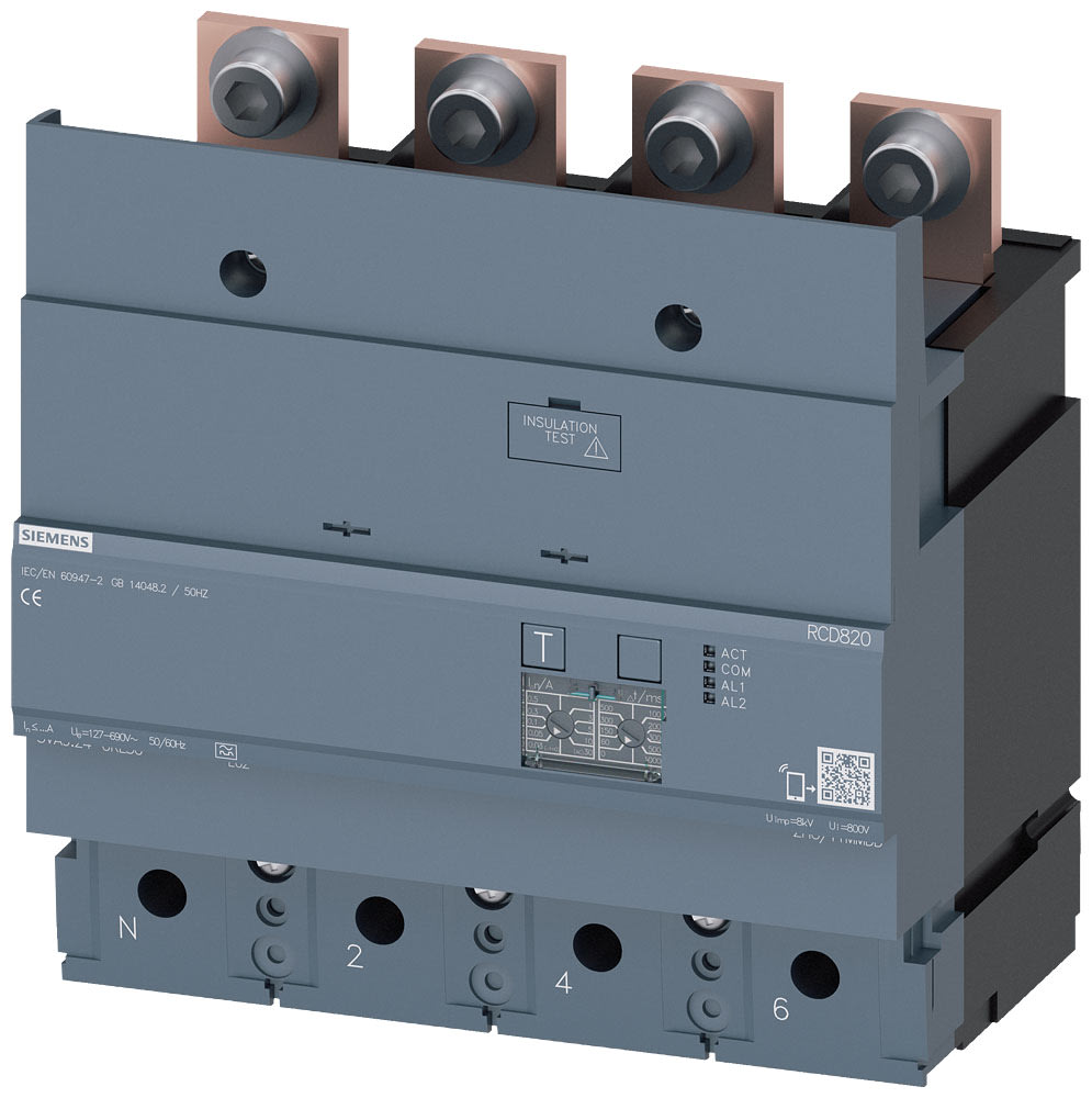 SIEMENS - SIE3VA94240RL30 MOD. RCD820 X 3VA24 3P I=630A U=127-690V