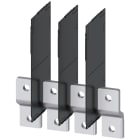 SIEMENS - SIE3VA94840QB00 Attacchi a sbarra allungati anteriori, 4 pezzi, accessori per: 3VA1 400/630 3VA2 400/630