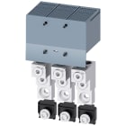 SIEMENS - SIE3VA94830JC23 Morsetto di collegamento per conduttore tondo 2 cavi con presa di tensione per conduttore ausiliario 3 pezzi