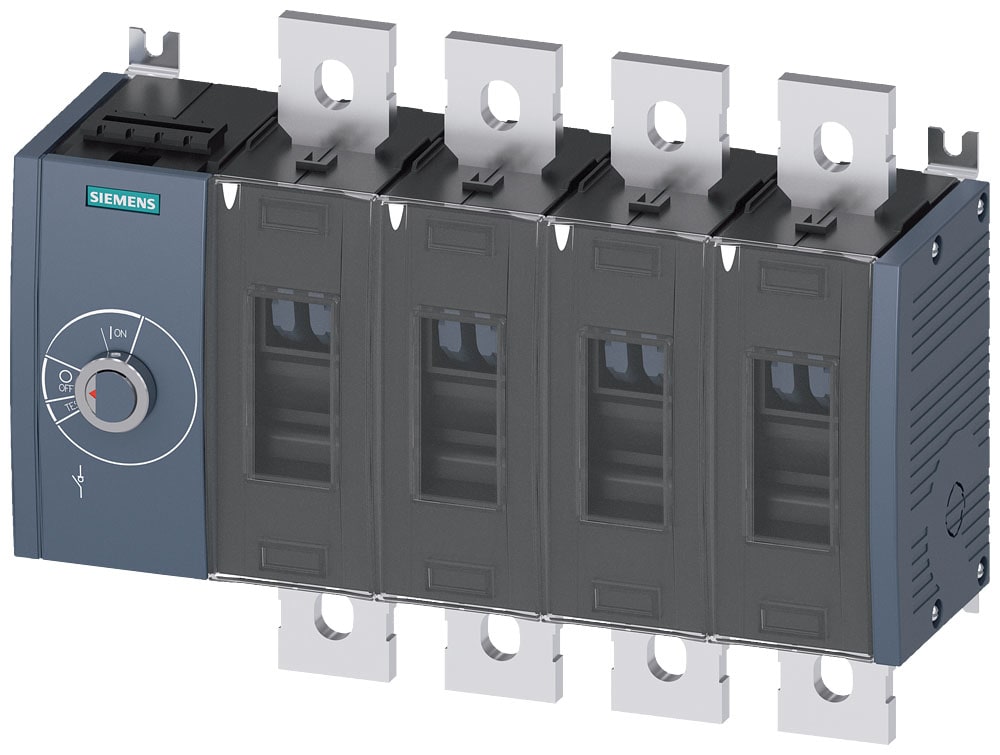 SIEMENS - SIE3KD46440QE100 SEZ. 630A 4P COM. LAT. SX